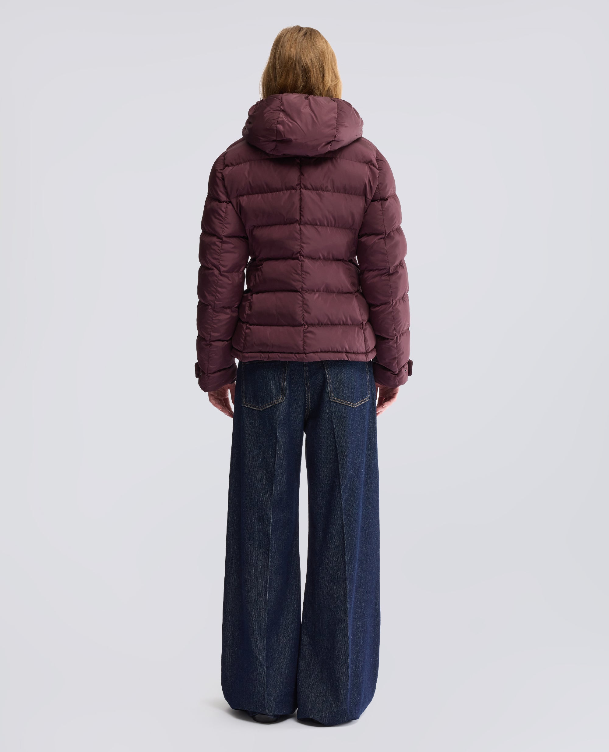 QUILTED NYLON JACKET PADDED WITH WADDING - RED - ASPESI