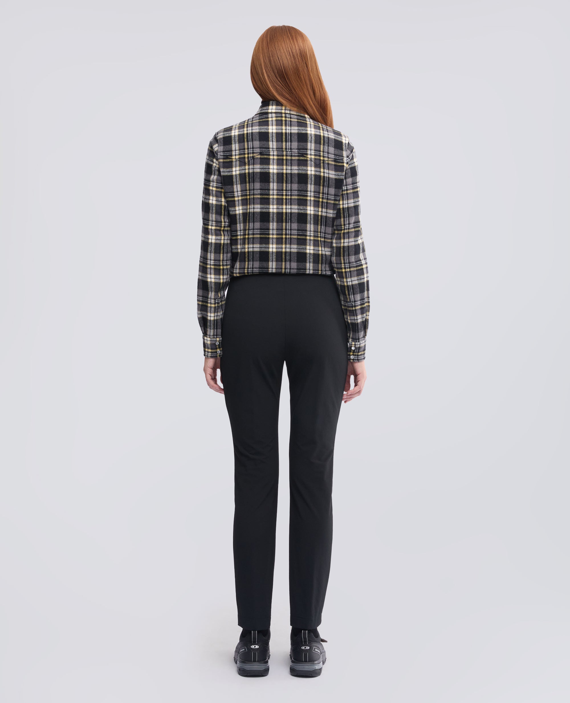 PANTALONE LEGGINS IN NYLON COMFORT- NORD - NERO - ASPESI
