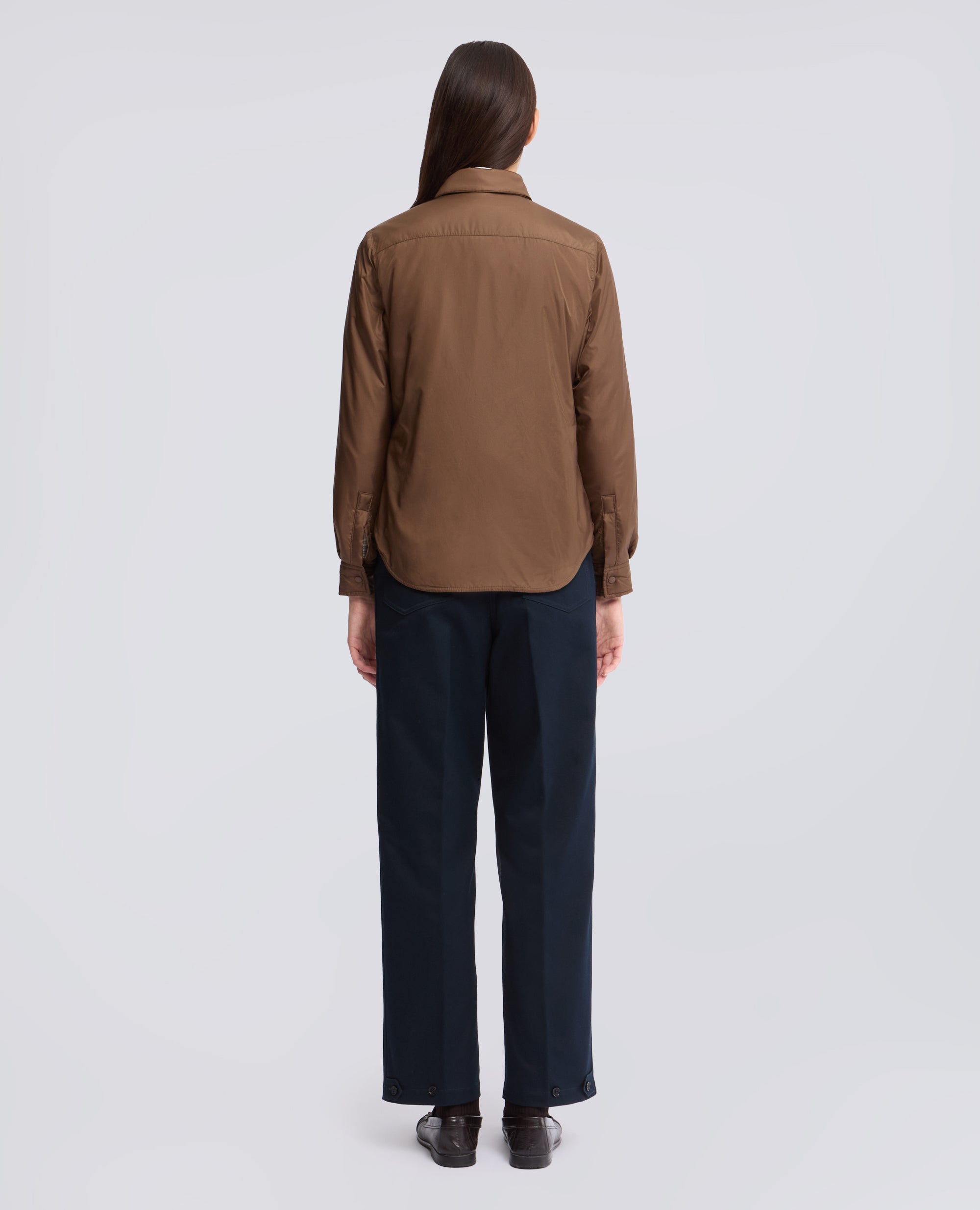 GIACCA CAMICIA GLUE - MARRONE - ASPESI