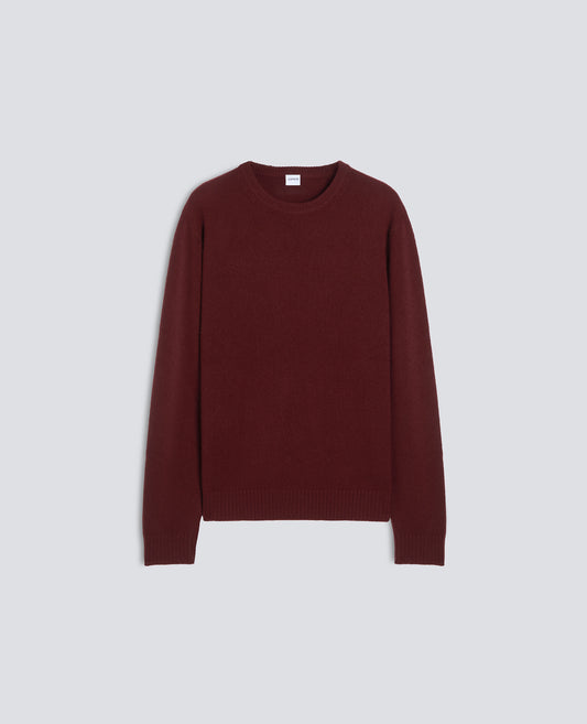 CASHMERE CREW-NECK KNIT - ROSSO - ASPESI