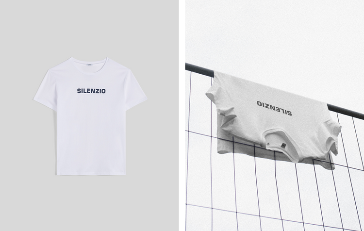 T-shirt Silenzio ASPESI - ICONS