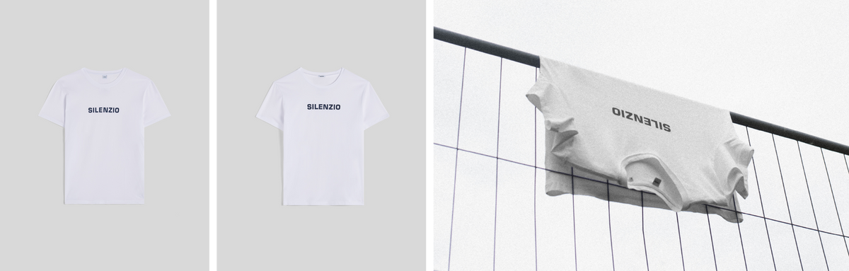 T-shirt Silenzio Aspesi Icons