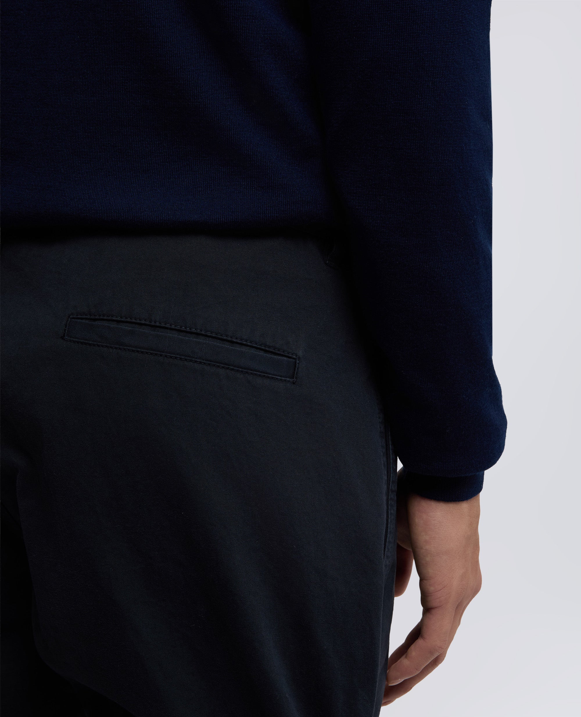 PANTALONES CHINO GABARDINE - BLU - ASPESI