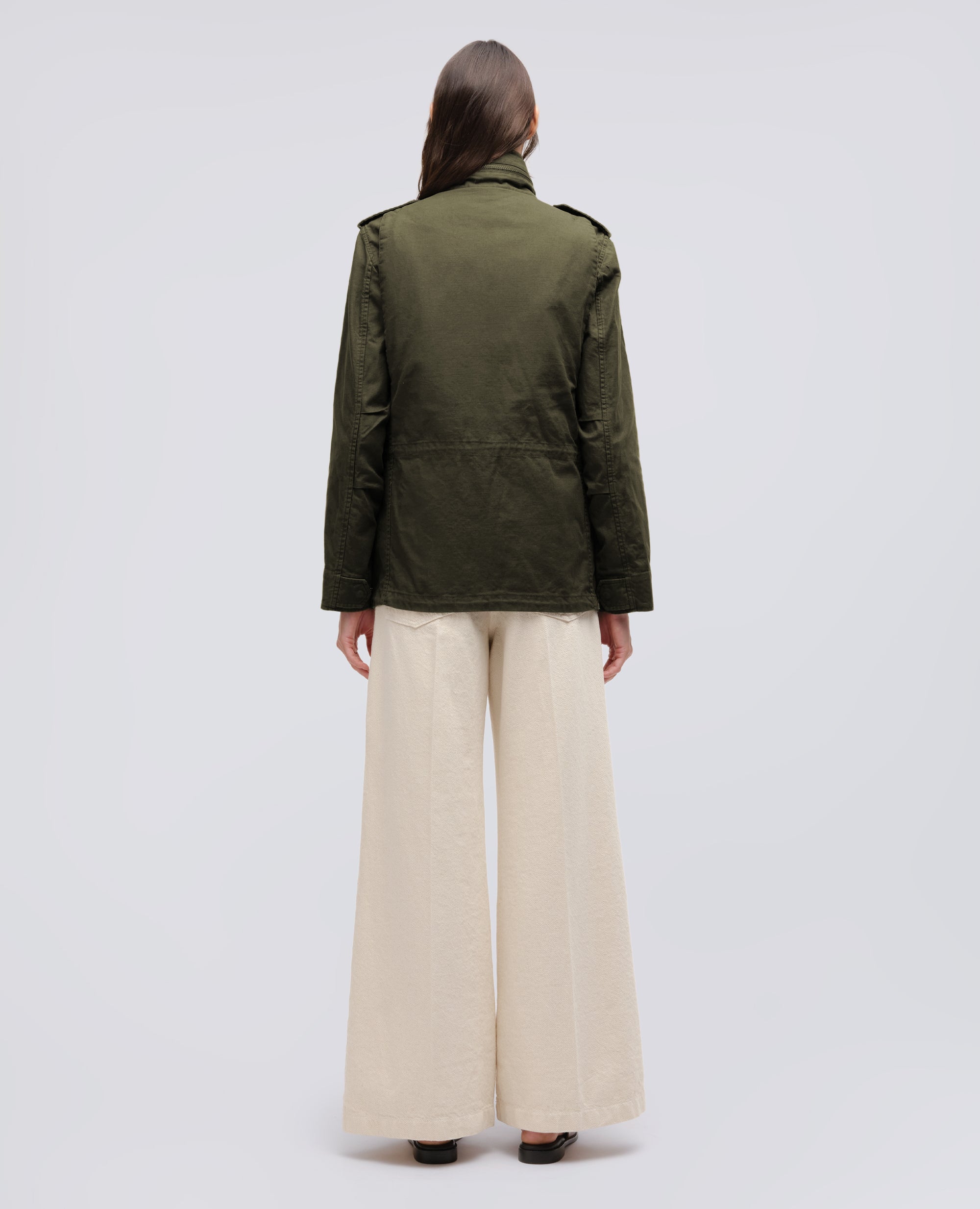 MINI FIELD JACKET WITH INNER VEST - VERDE - ASPESI