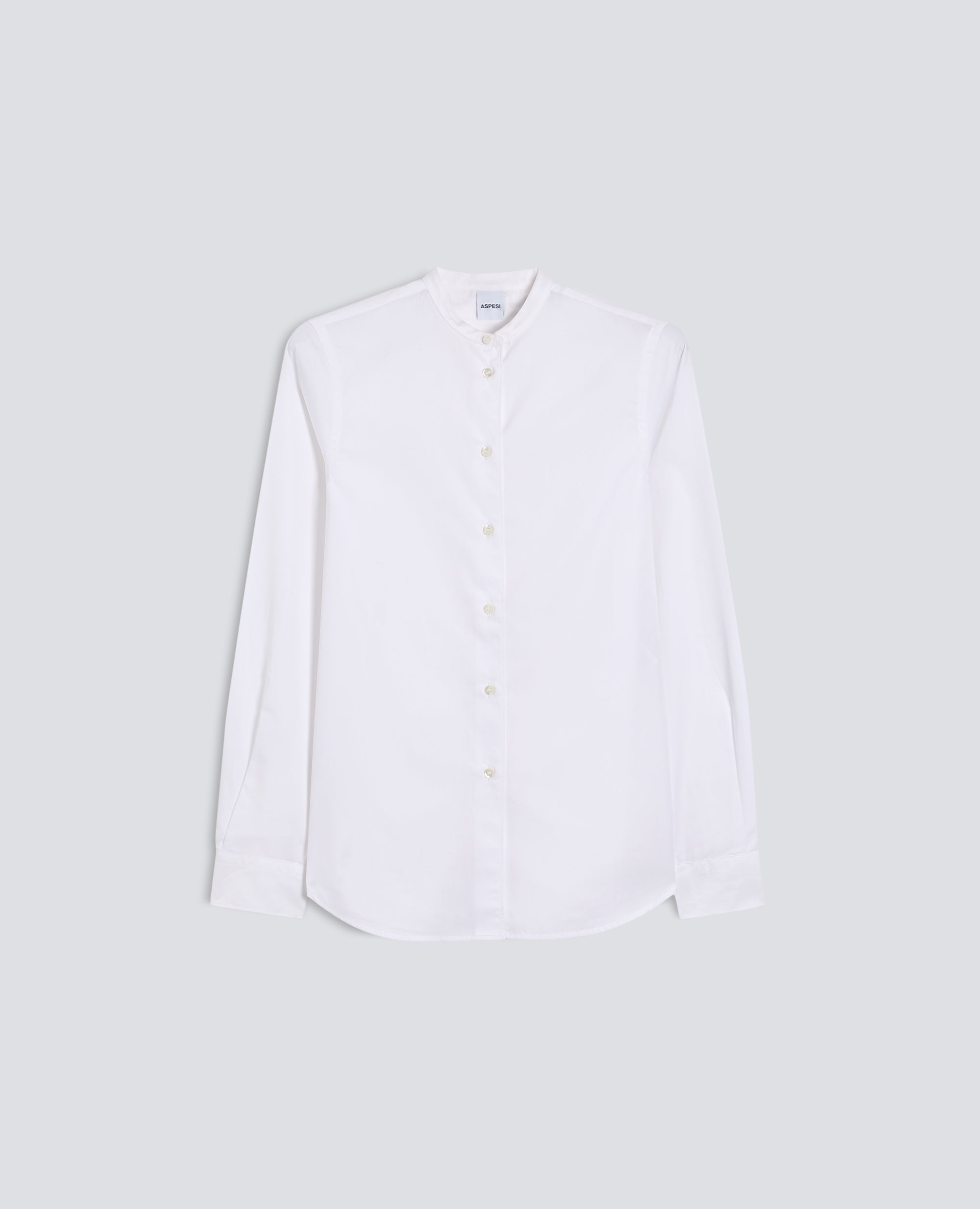 CAMISA DE ALGODON POPELINA - BIANCO - ASPESI