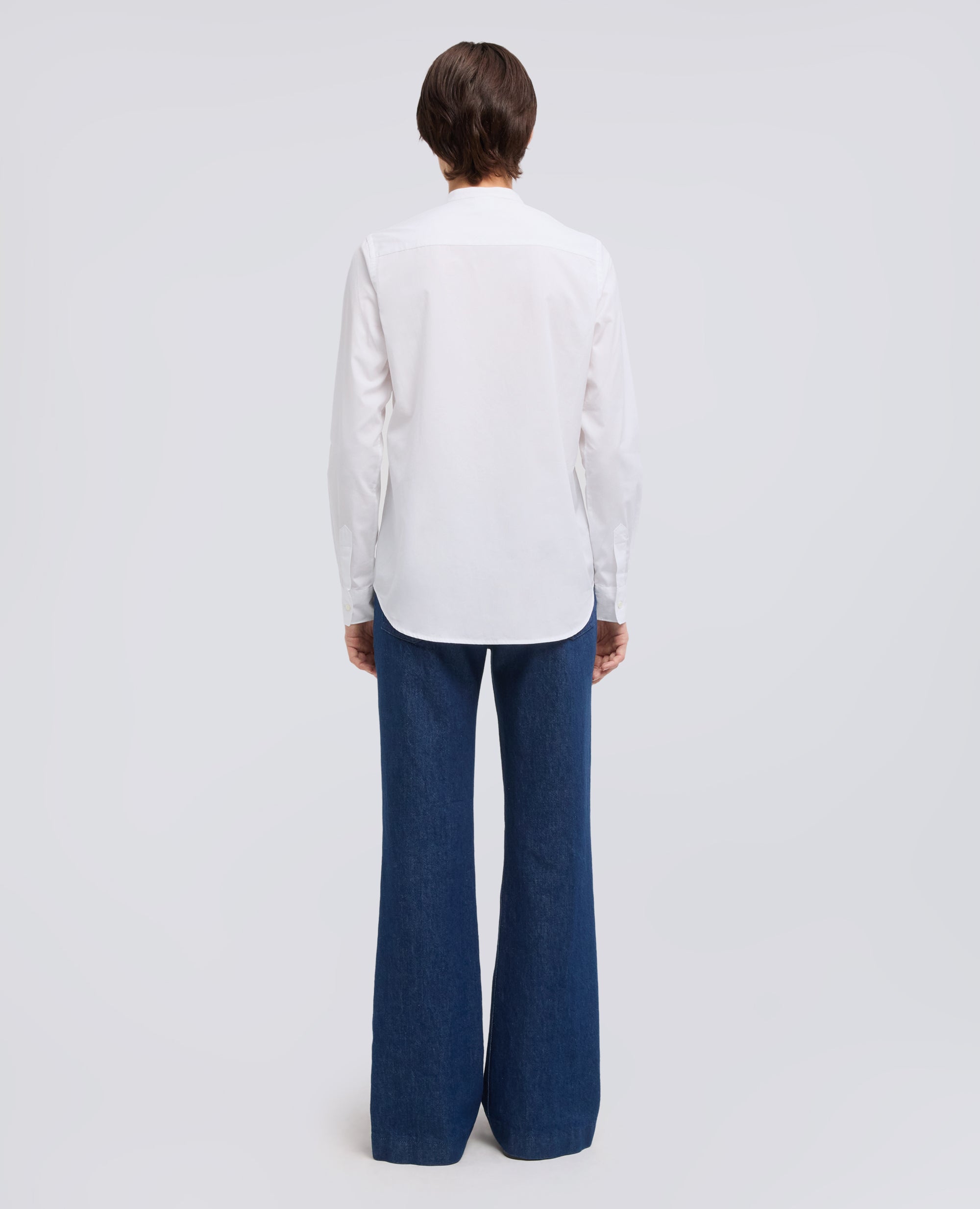 CAMISA DE ALGODON POPELINA - BIANCO - ASPESI