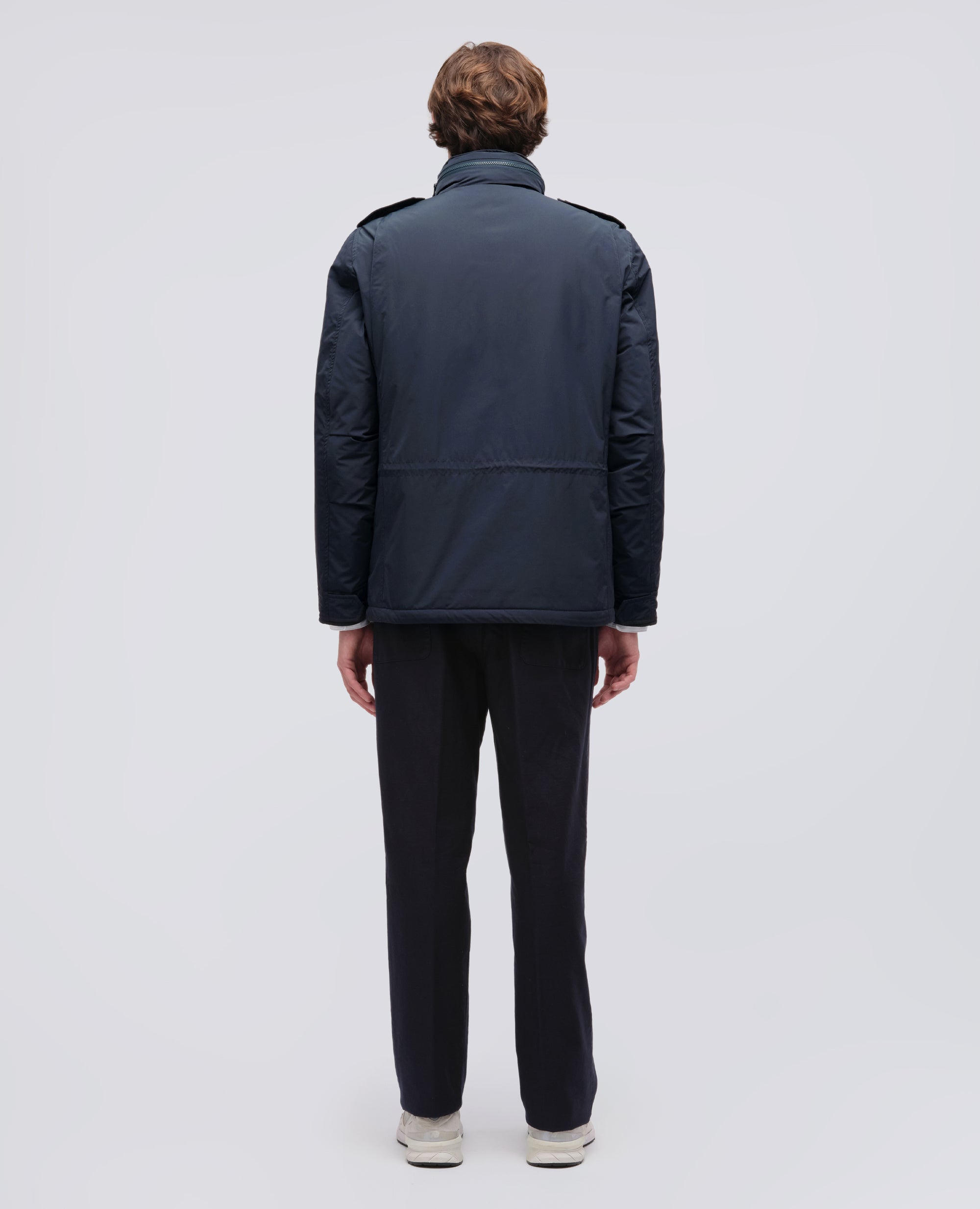 FIELD JACKET MINI FIELD VENTO IN NYLON - BLU - ASPESI