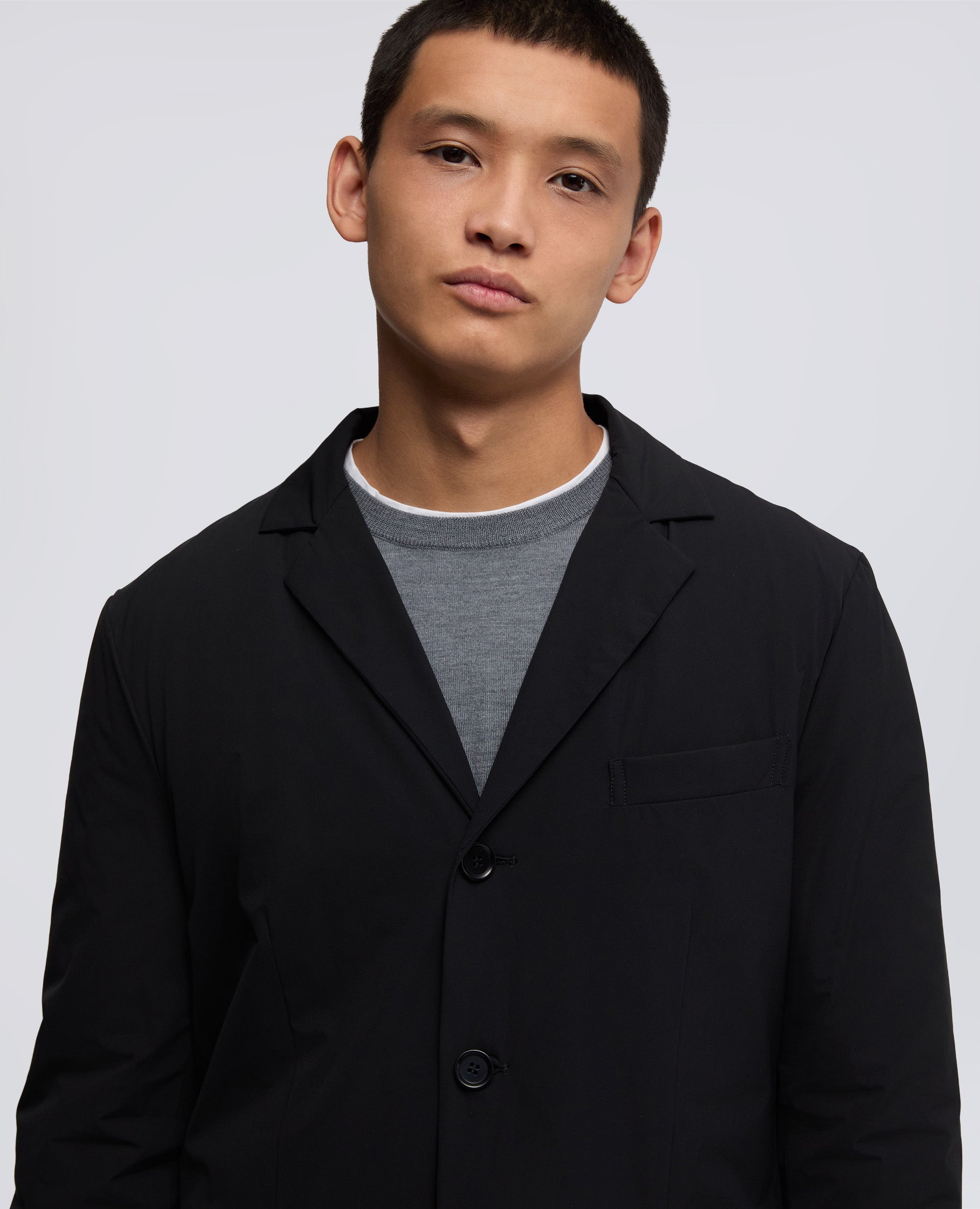 VESTE EN NYLON - NERO - ASPESI
