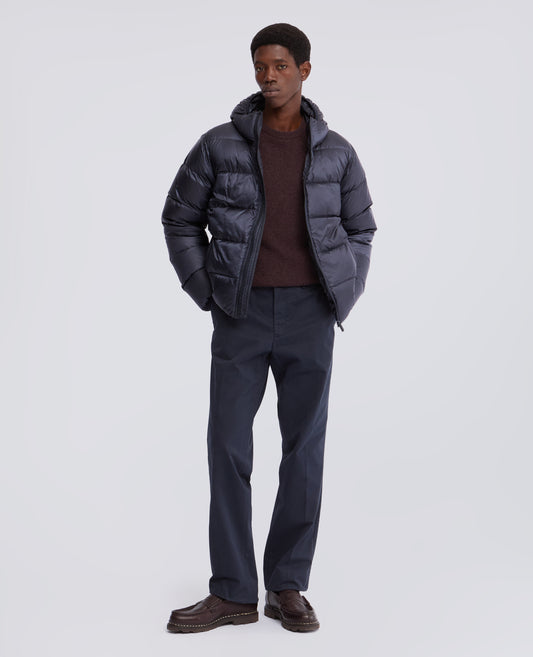 BUDD-DAUNENJACKE IN RIPSTOP - BLAU - ASPESI