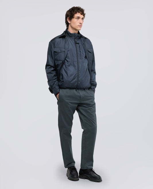 GILET JIL IN NYLON - BLU - ASPESI