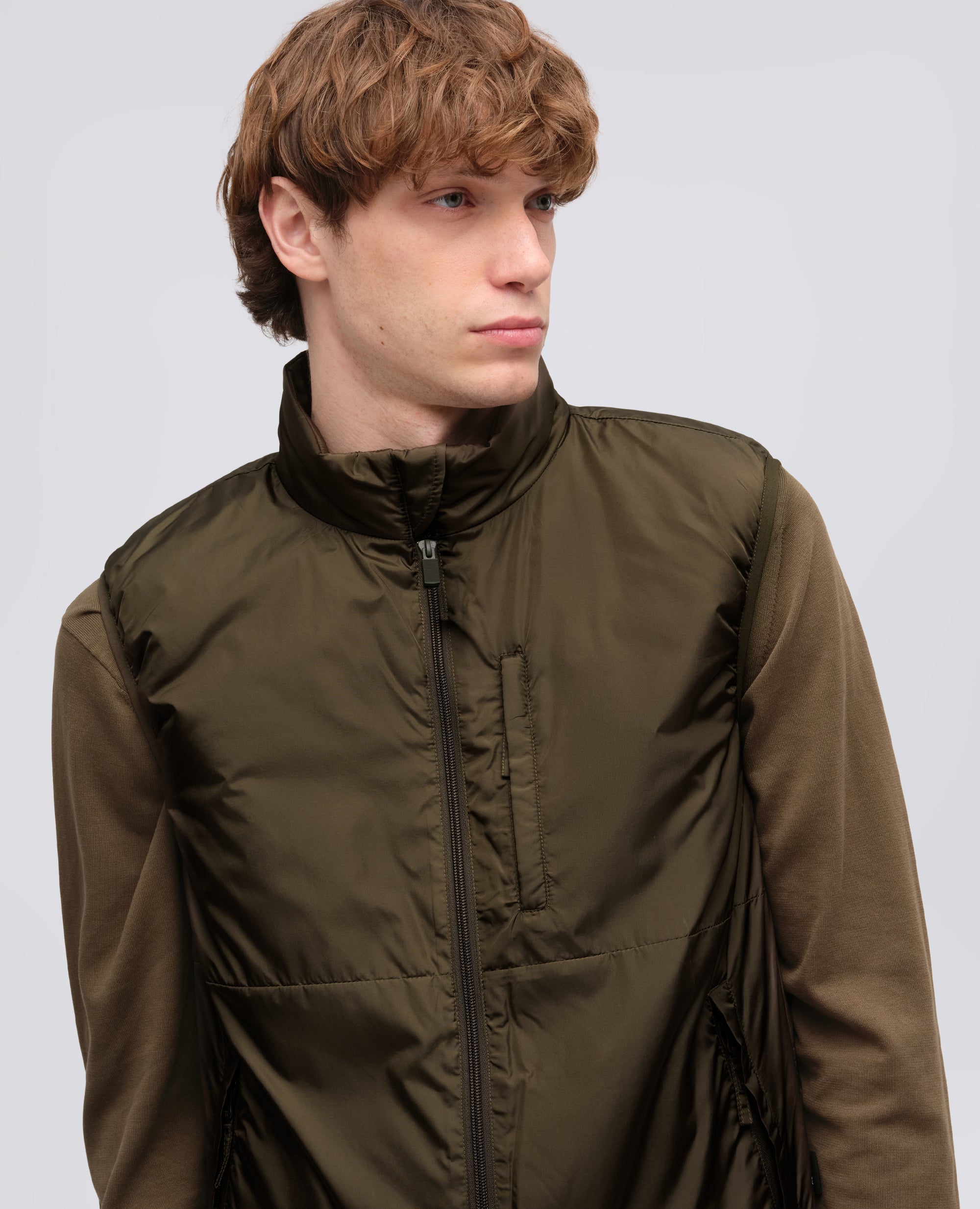 CHALECO DE NYLON JIL - VERDE - ASPESI