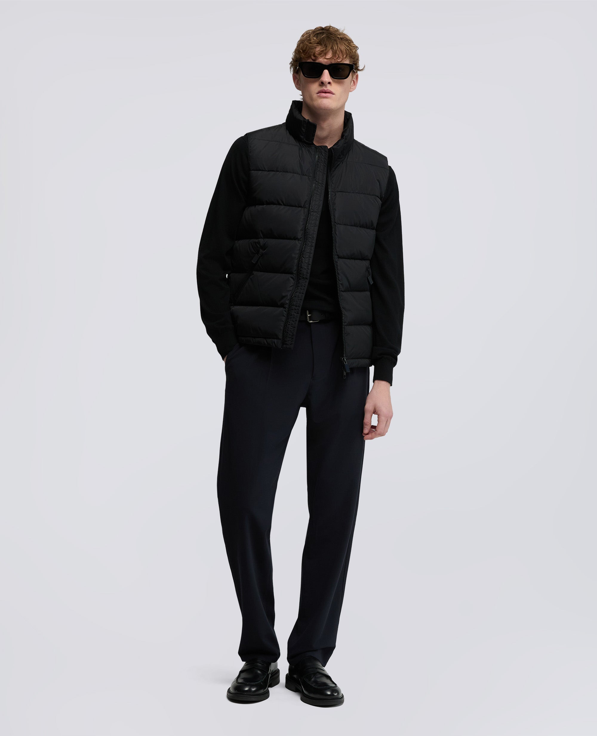 CHALECO SLIM RE FEATHER - NERO - ASPESI
