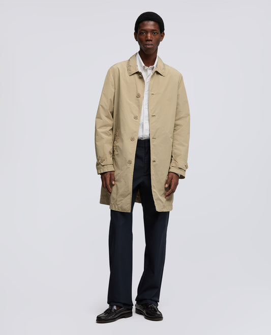 IMPERMEABILE IN POLIESTERE E NYLON COMPATTO - BEIGE - ASPESI