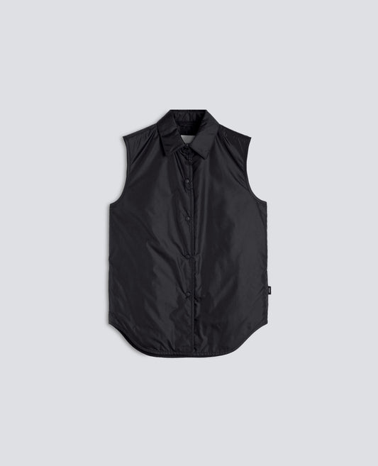 GILET DOT IN NYLON - NERO - ASPESI