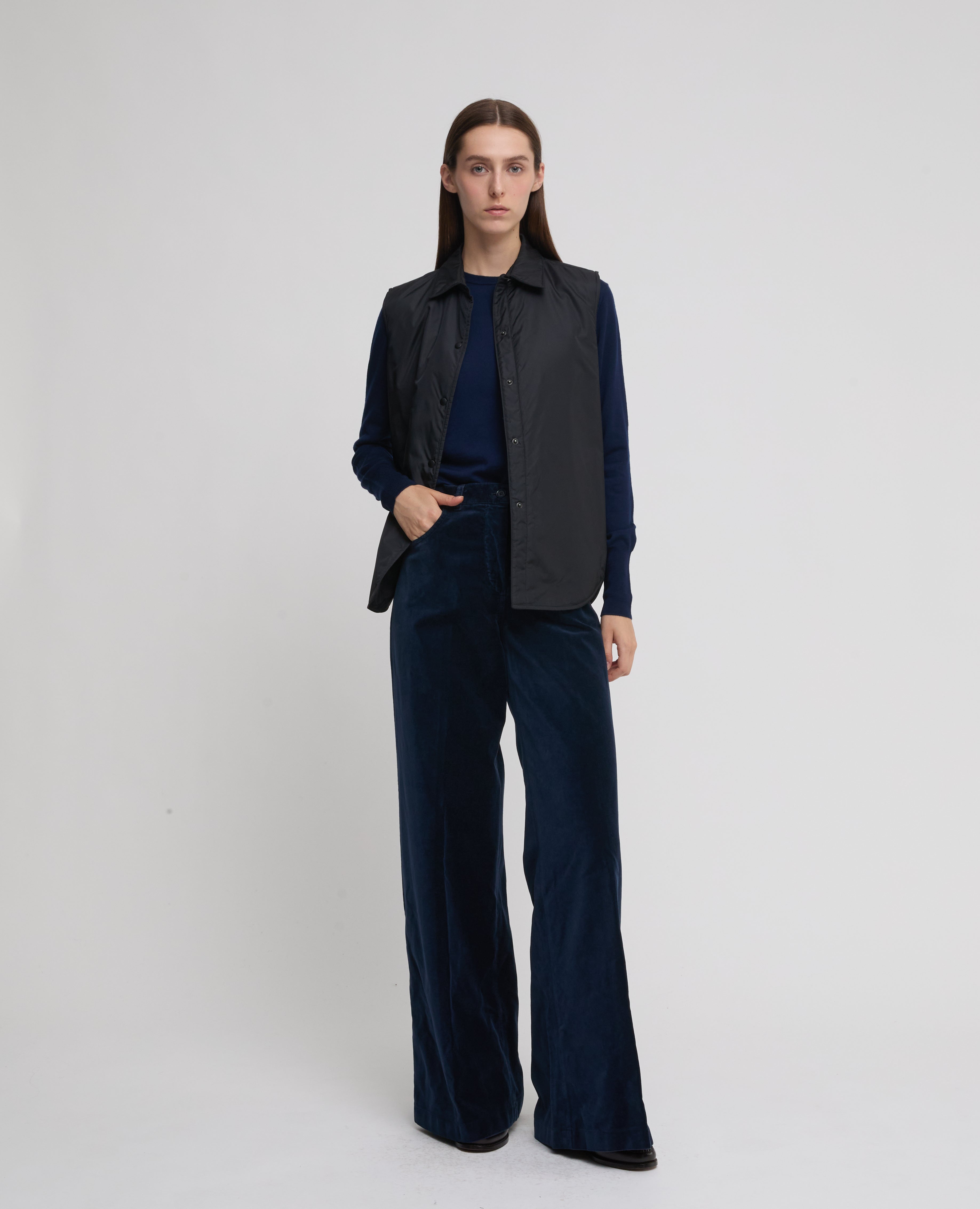 GILET EN NYLON DOT - NERO - ASPESI