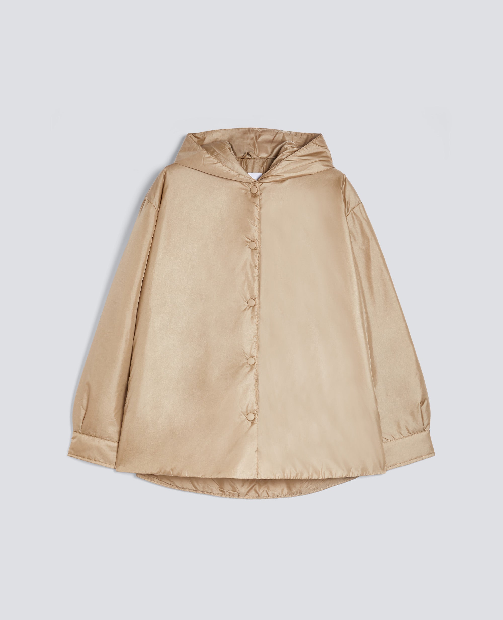 GIUBBOTTO BETH CON CAPPUCCIO - BEIGE - ASPESI