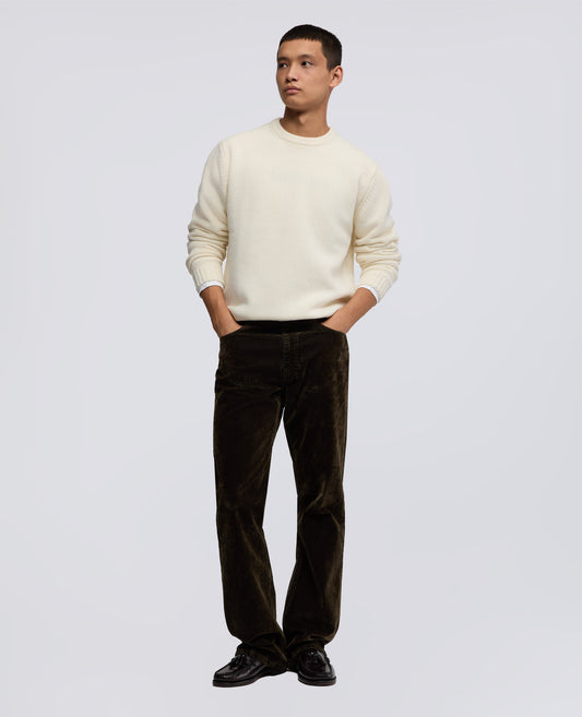 PULL ACOL ROND EN MELANGE LAINE - NATURALE - ASPESI