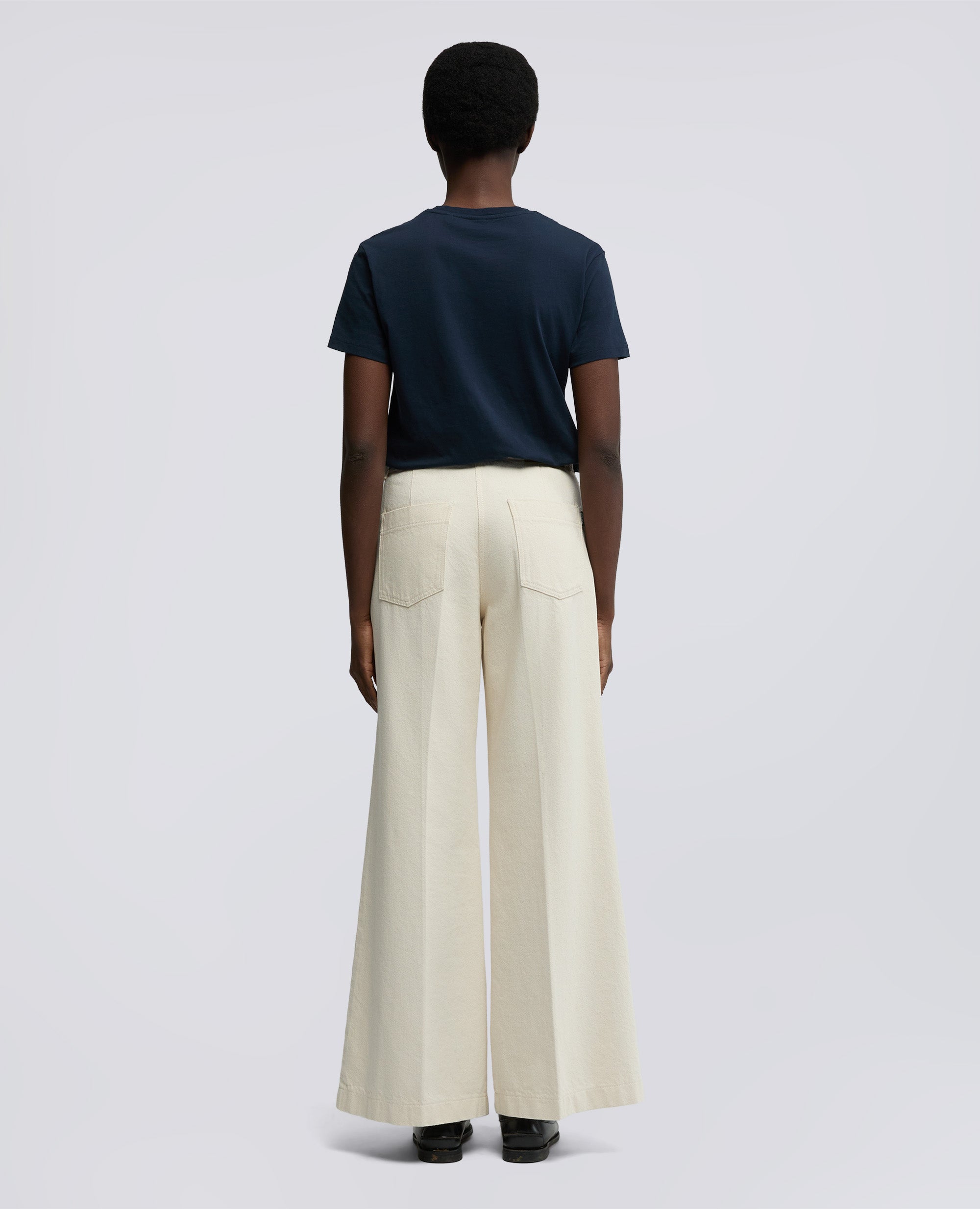 T-SHIRT IN JERSEY DI COTONE CON STAMPA -SILENZIO- - BLU - ASPESI