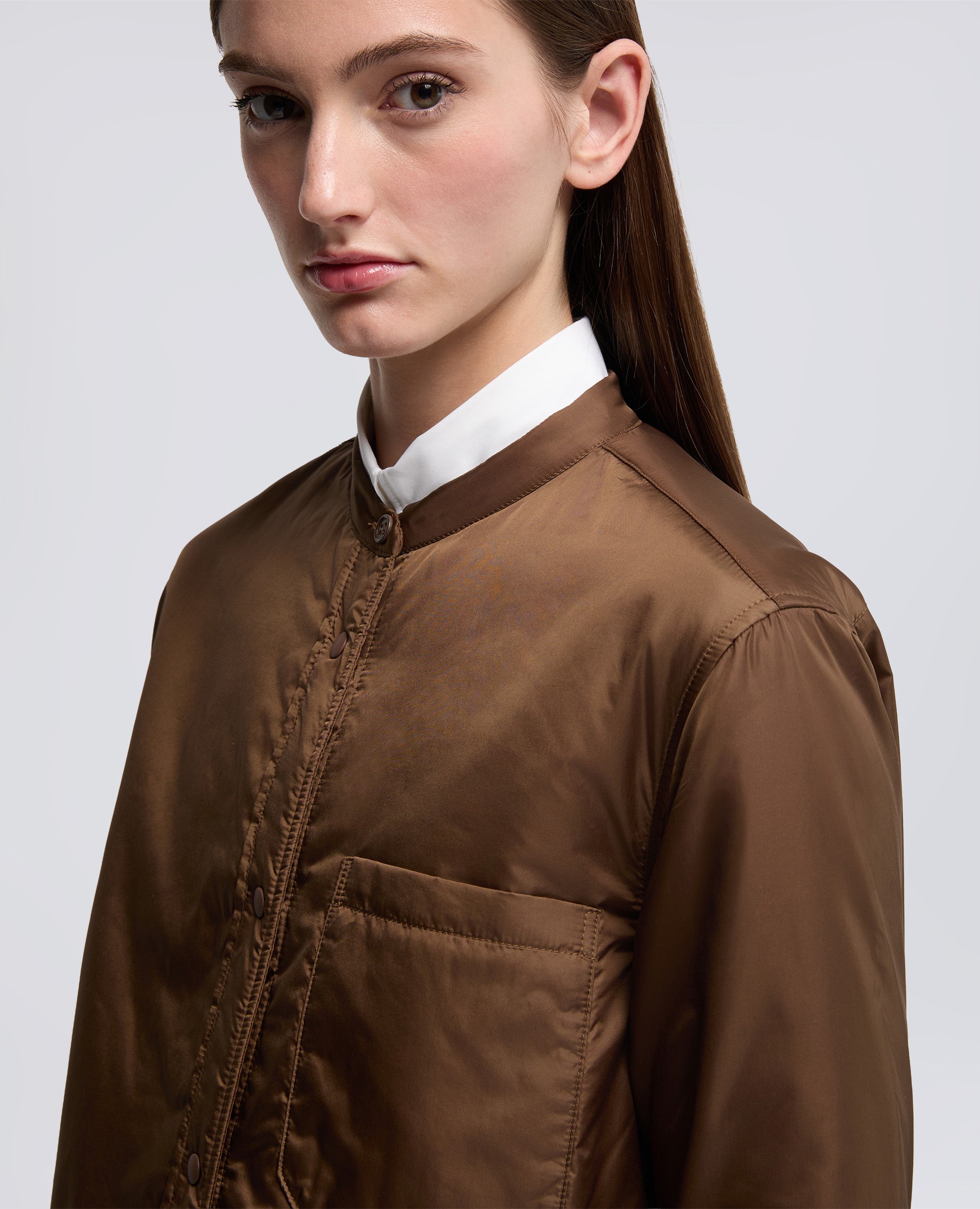 CHEMISE TALEGGIO - MARRONE - ASPESI