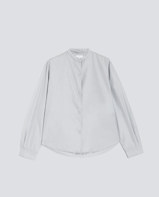 TECHNISCHE HEMDJACKE AUS TAFT - GRIGIO - ASPESI