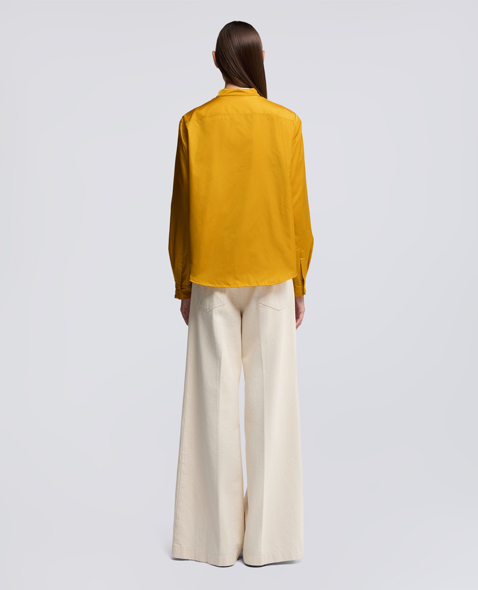 GIACCA CAMICIA IN TAFFETÀ TECNICO - GIALLO - ASPESI
