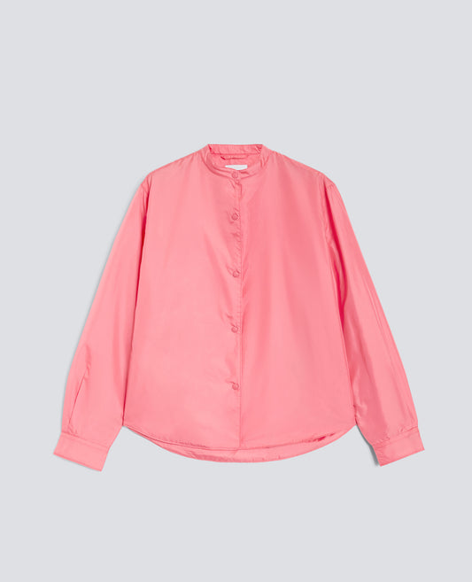 TECHNISCHE HEMDJACKE AUS TAFT - ROSA - ASPESI