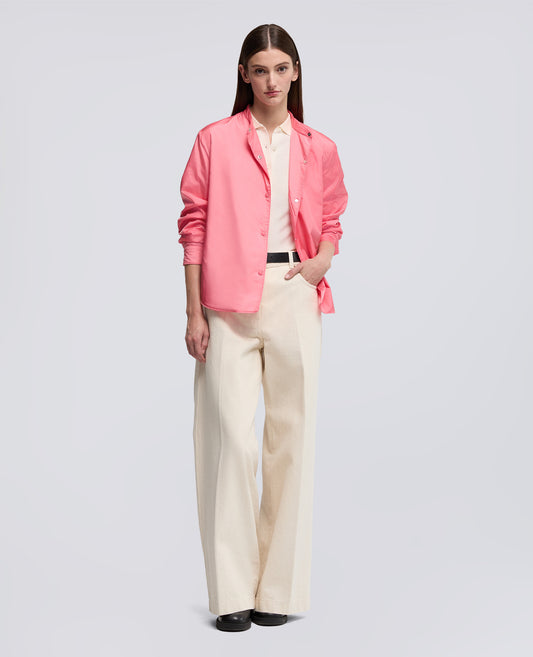 TECHNISCHE HEMDJACKE AUS TAFT - ROSA - ASPESI