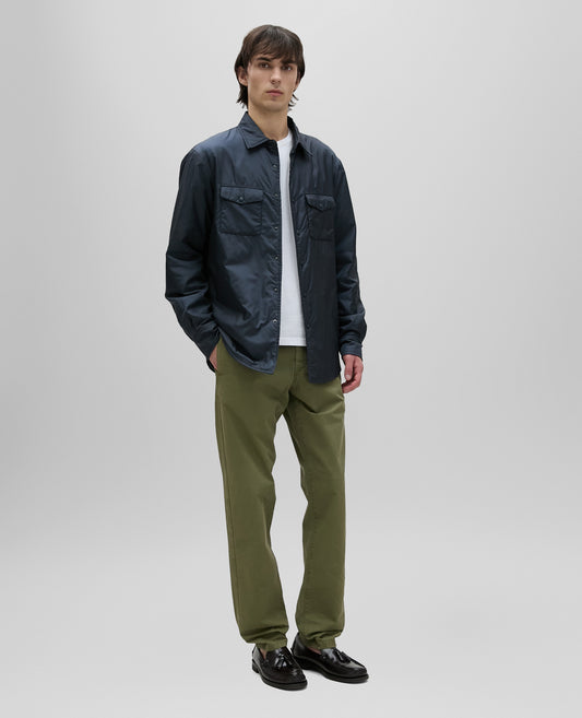 PANTALONE CHINO IN GABARDINA DI COTONE - VERDE - ASPESI