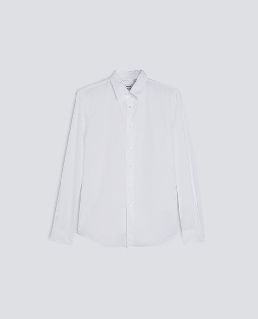CAMISA LIGERA DE ALGODON DE POPELINA - BIANCO - ASPESI