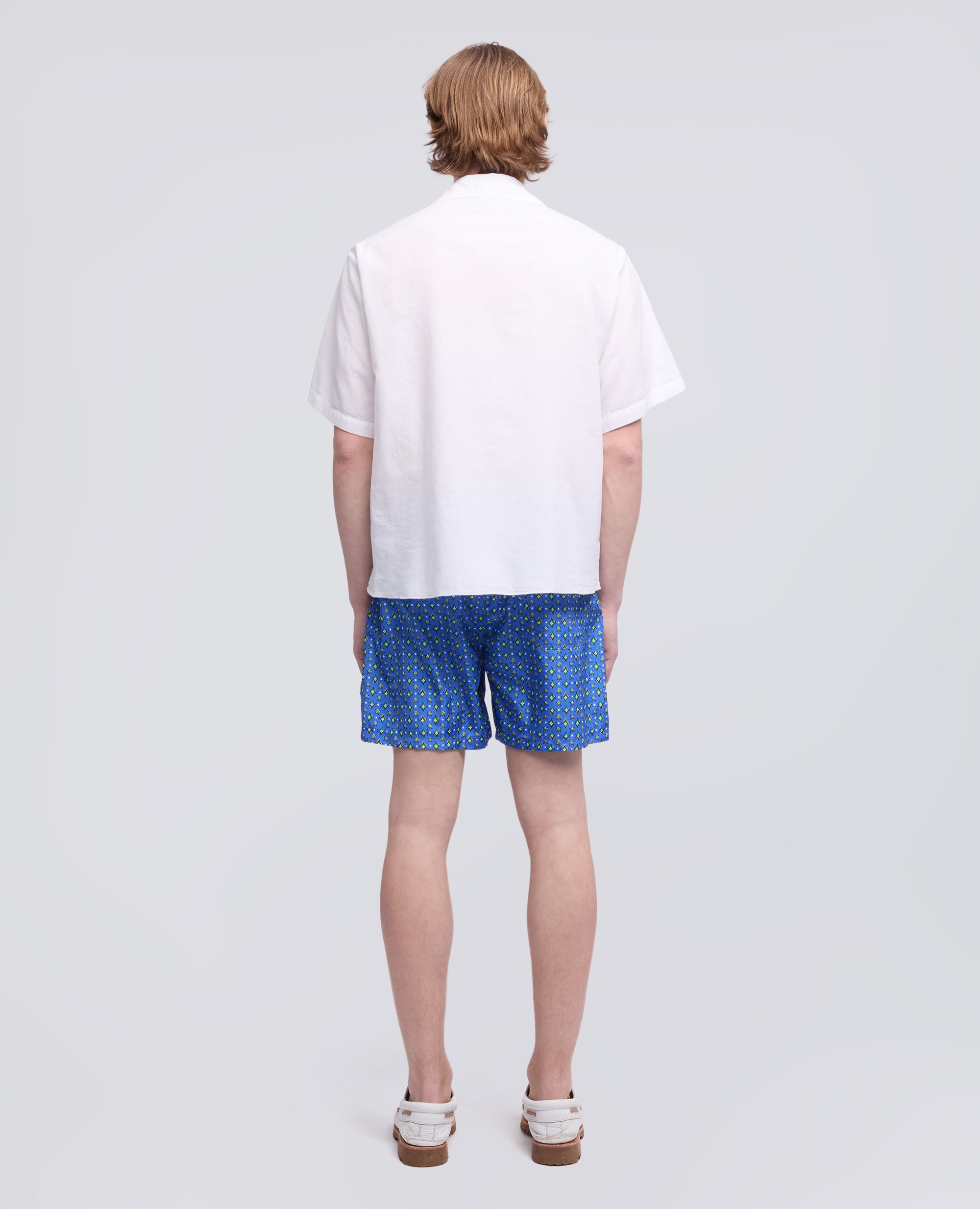 CAMISA DE BOLOS EN VOILE DE ALGODON - BIANCO - ASPESI