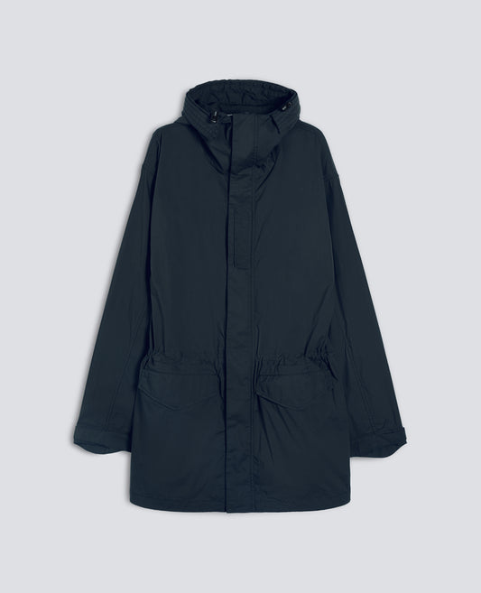 PARKA DE ALGODON COMFORT POPELINA Y NAILON - BLU - ASPESI