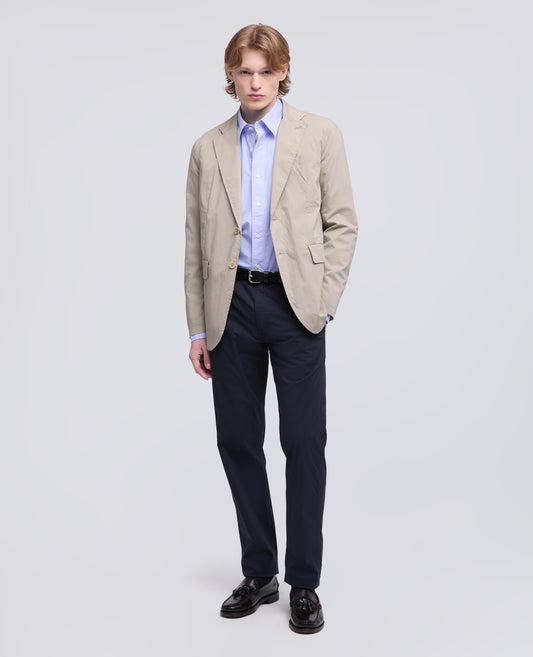 CHAQUETA COMFORT DE ALGODON-NYLON POPELINA - BEIGE - ASPESI