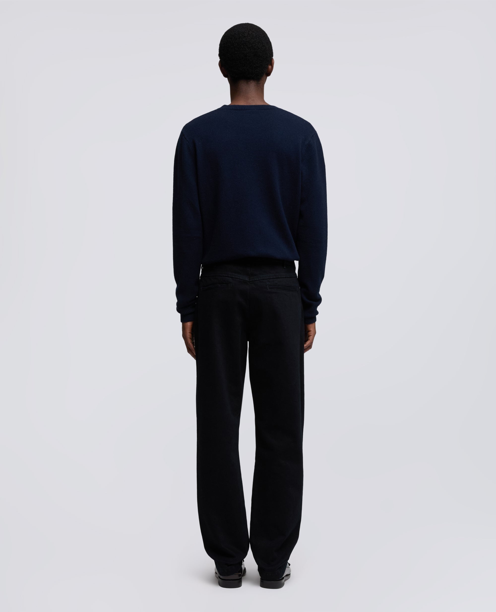 PANTALONES DE ALGODON Y VAQUEROS DE POLIESTER RECICLADO - BLU - ASPESI