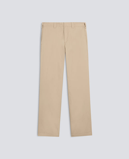 PANTALONE IN TWILL DI COTONE NYLON TINTO PEZZA - BEIGE - ASPESI