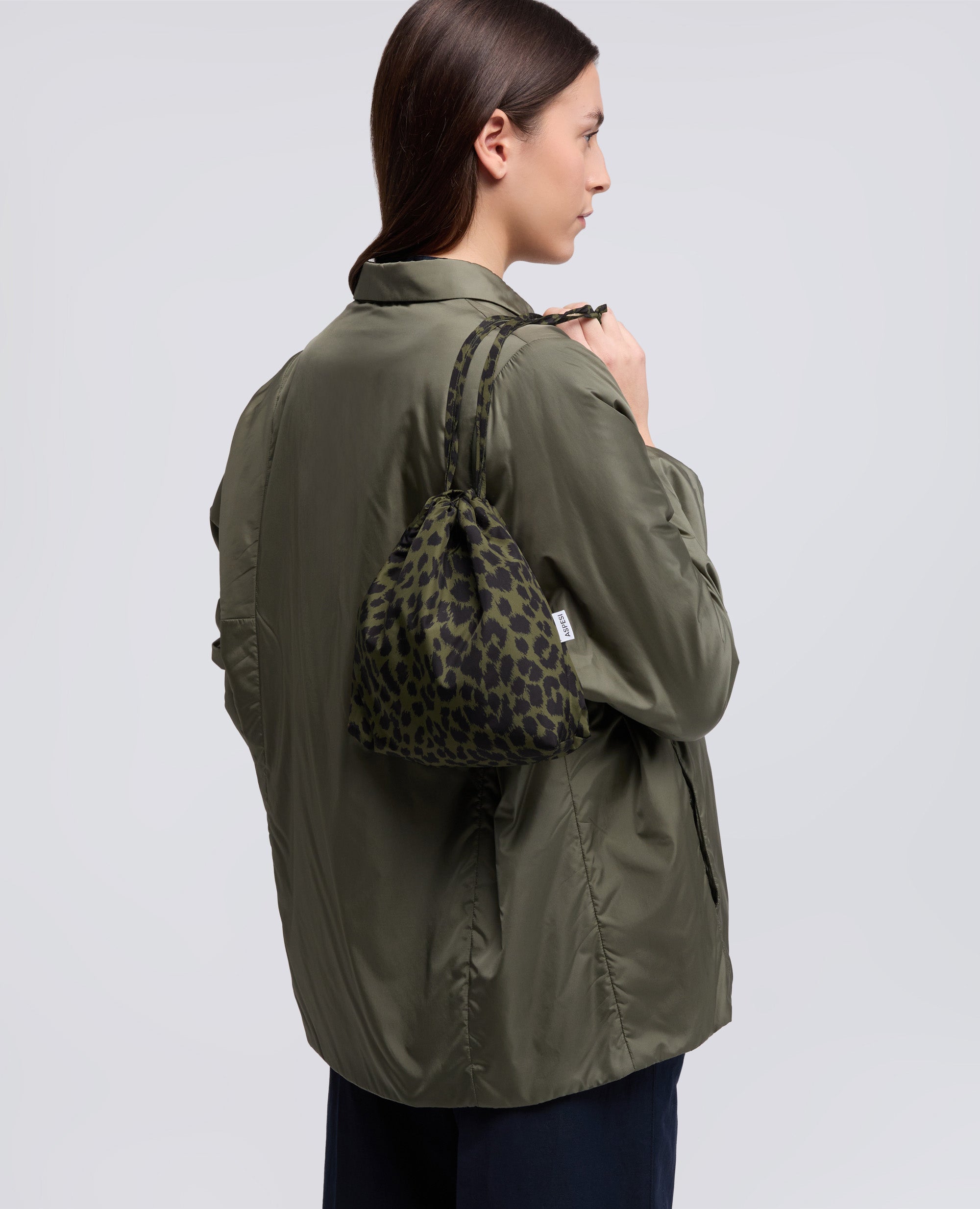 SAC AVEC SANGLE D'EPAULE - VERDE - ASPESI