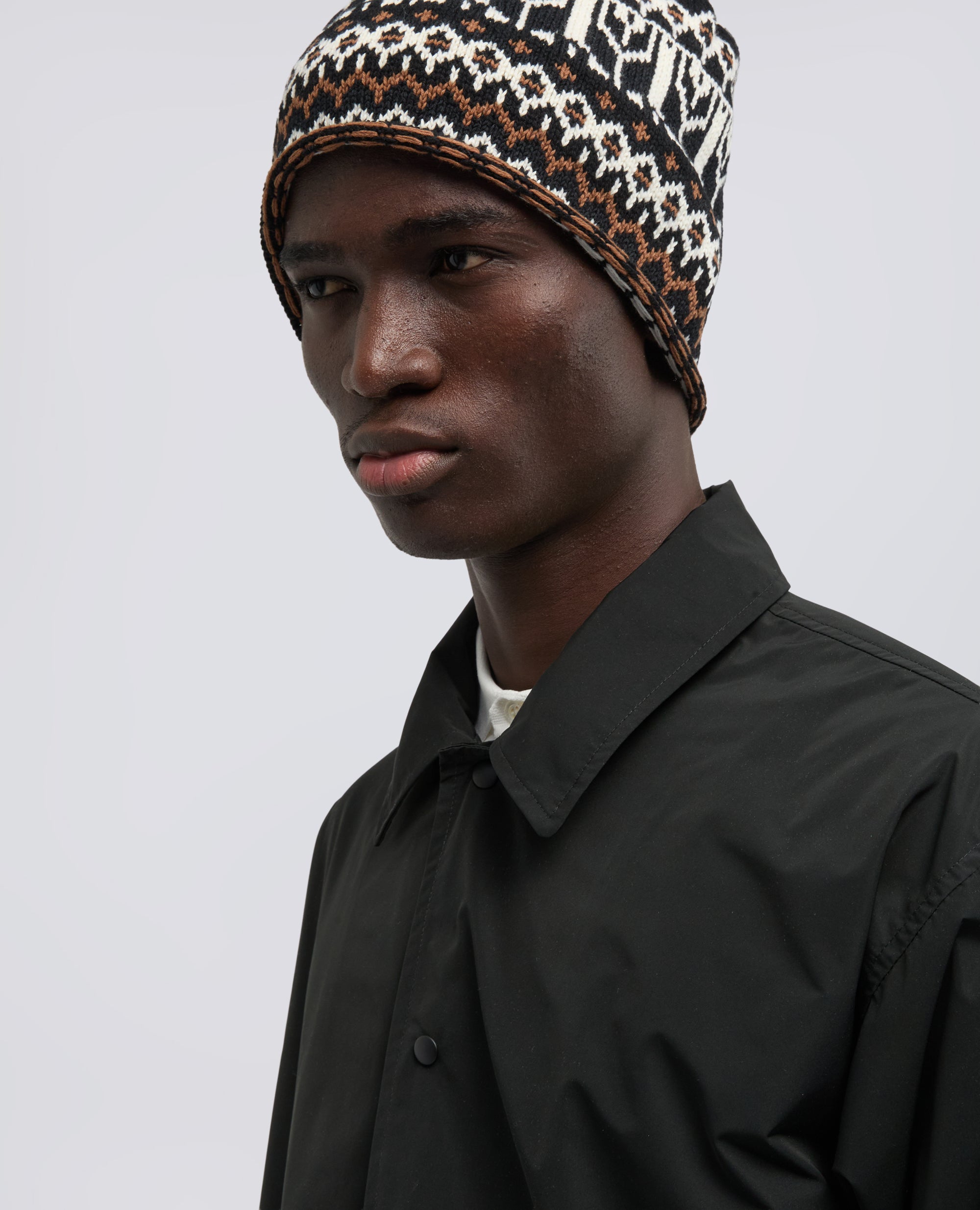 HUT AUS EINER MISCHUNG AUS BAUMWOLLE, HANF UND WOLLE - MULTICOLOR - ASPESI