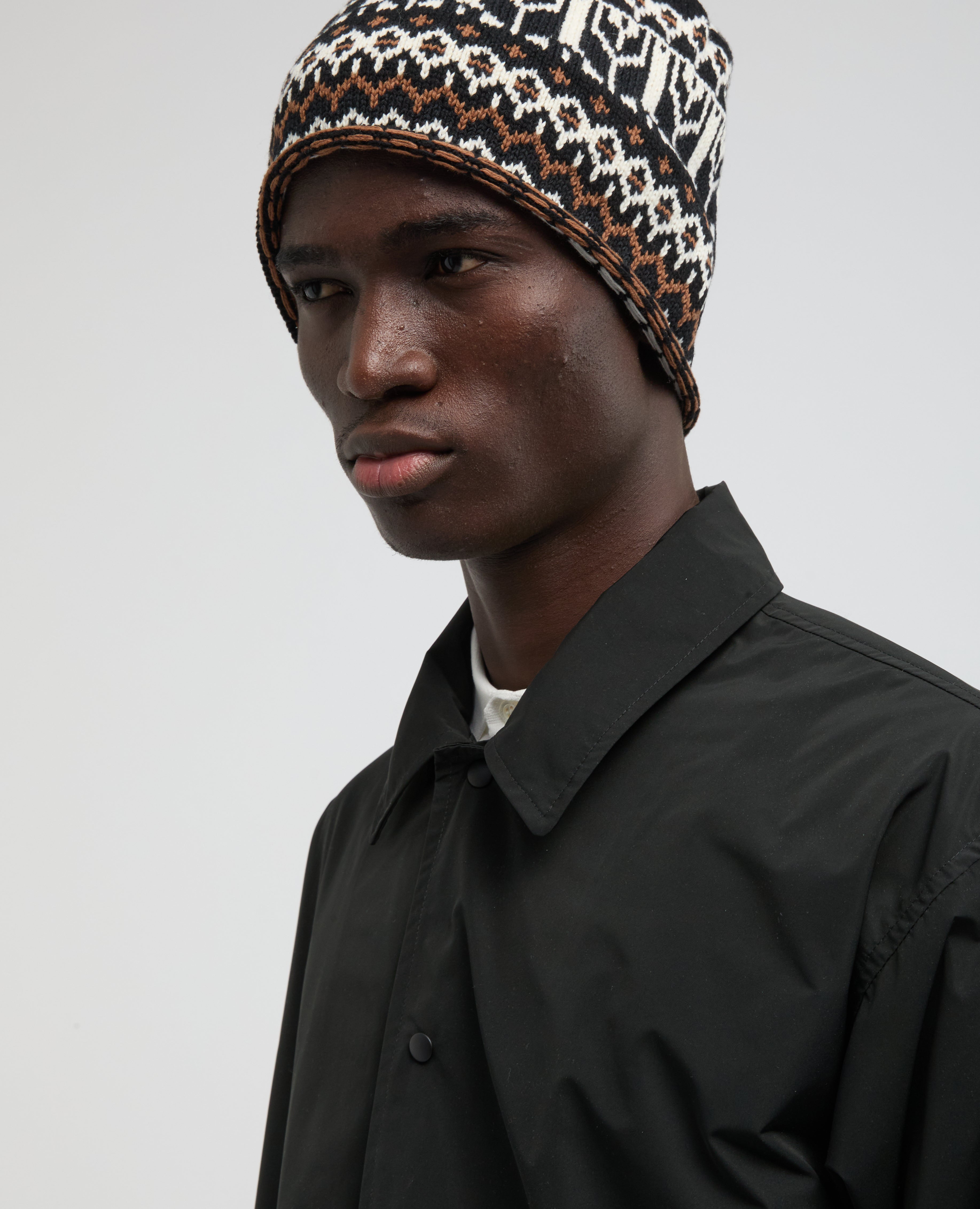 CAPPELLO IN FILATO MISTO COTONE, CANAPA E LANA - MULTICOLOR - ASPESI