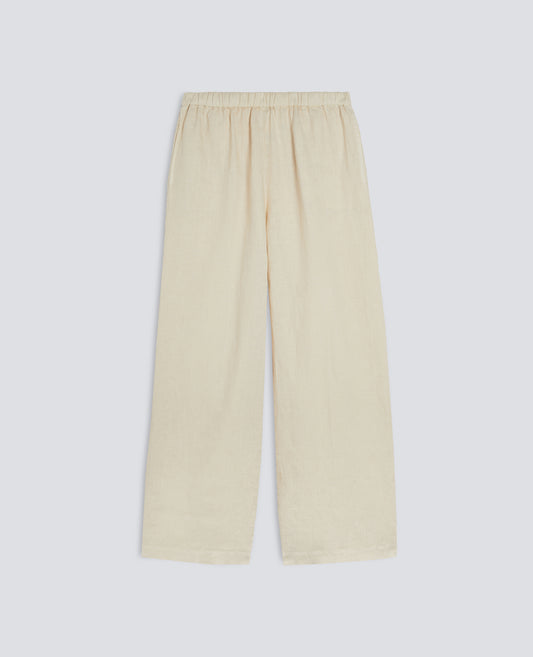 PANTALON EN LIN - NATURALE - ASPESI