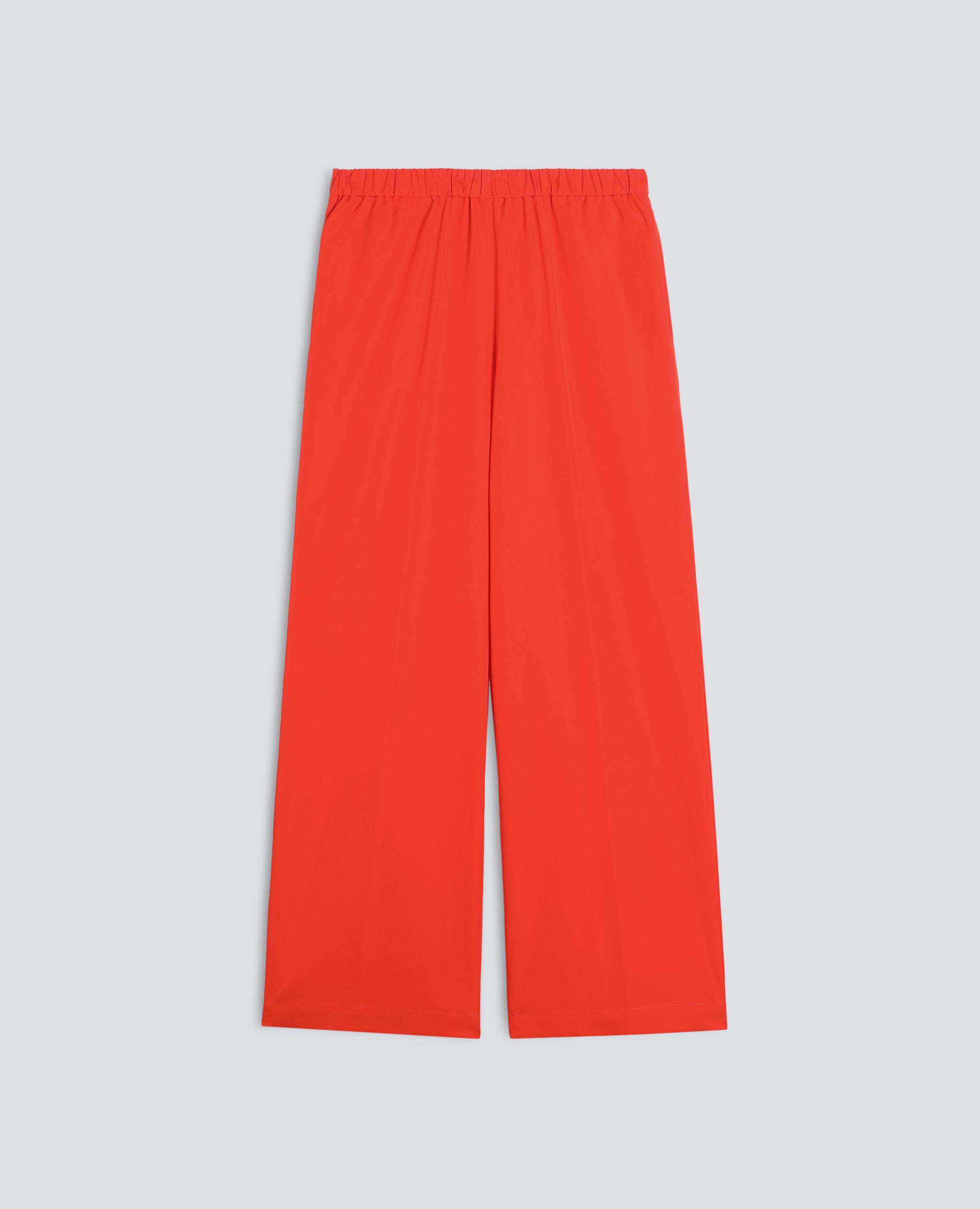 BAUMWOLL-POPLIN-HOSEN - ROSSO - ASPESI