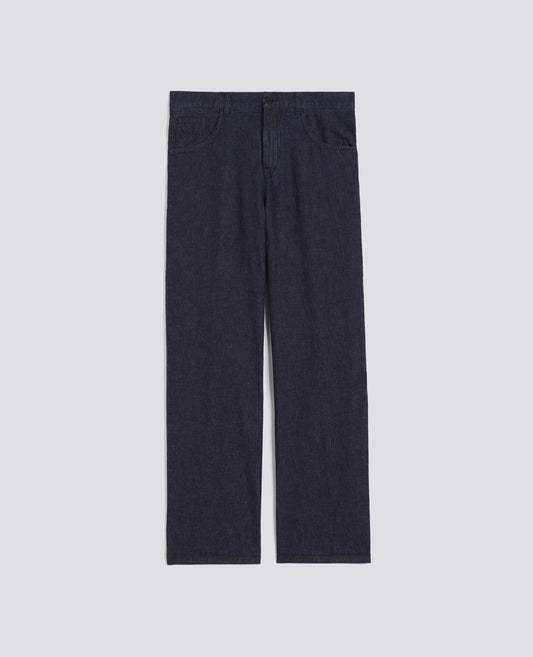 LEICHTE DENIMHOSEN - BLU - ASPESI