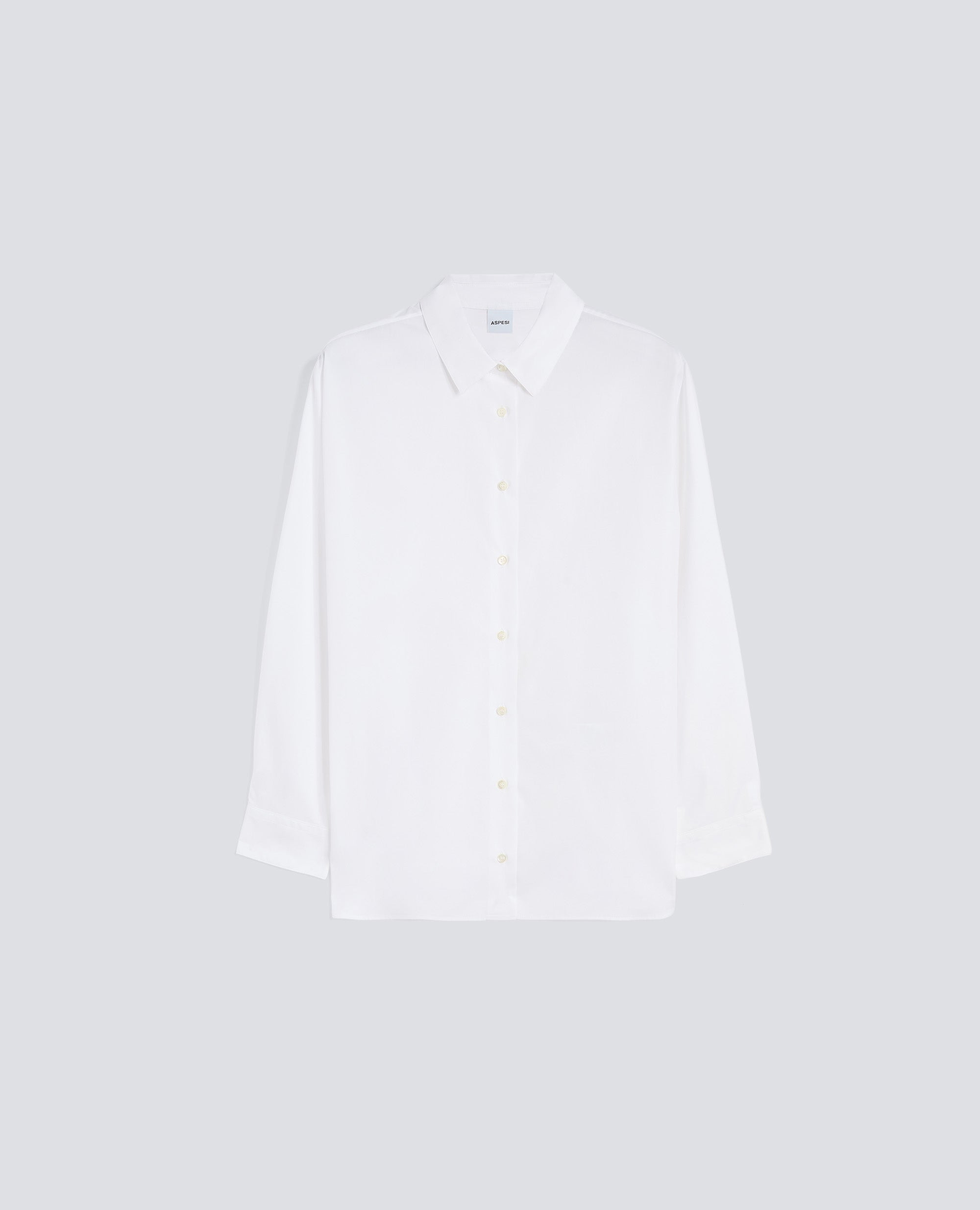 CAMISA DE ALGODON POPELINA - BIANCO - ASPESI