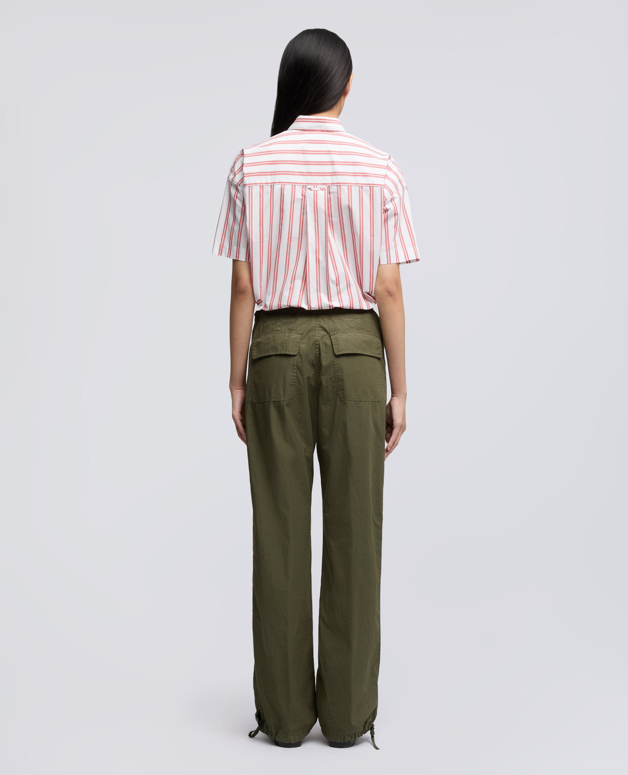 CAMISA DE ALGODON POPELINA - ROSSO - ASPESI