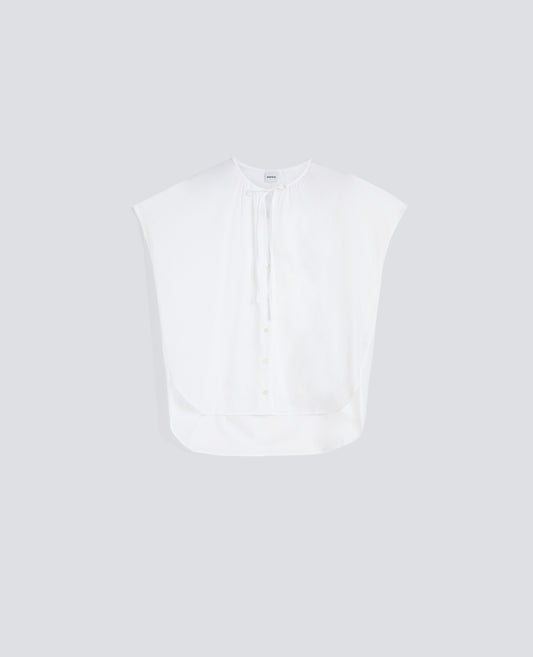 CAMISA DE MUSELINA DE ALGODON - BIANCO - ASPESI