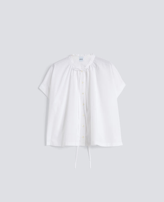 CAMICIA IN POPELINE DI COTONE - BIANCO - ASPESI