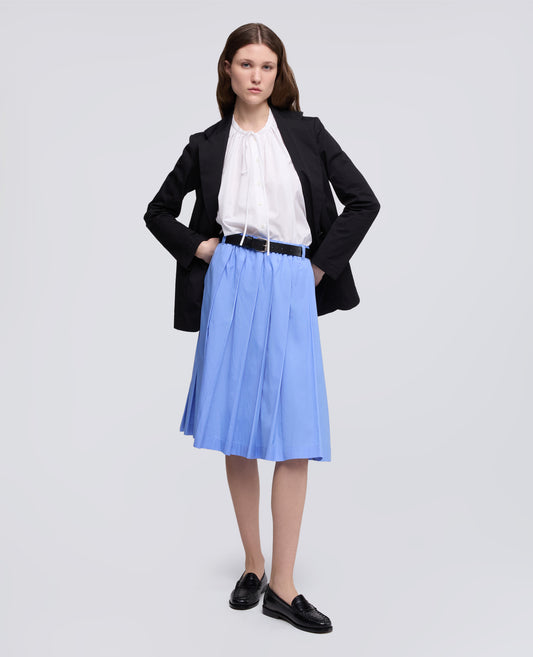 CAMICIA IN POPELINE DI COTONE - BIANCO - ASPESI