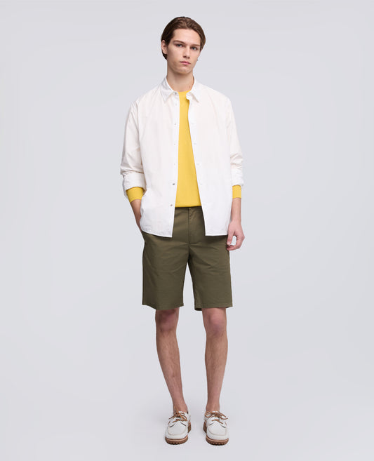 CAMICIA IN POLIESTERE E NYLON WATER REPELLENT - BIANCO - ASPESI