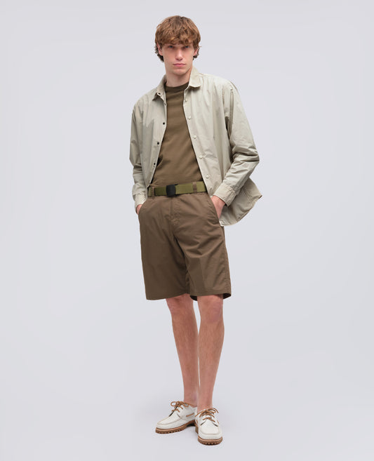 CAMICIA IN POLIESTERE E NYLON WATER REPELLENT - BEIGE - ASPESI
