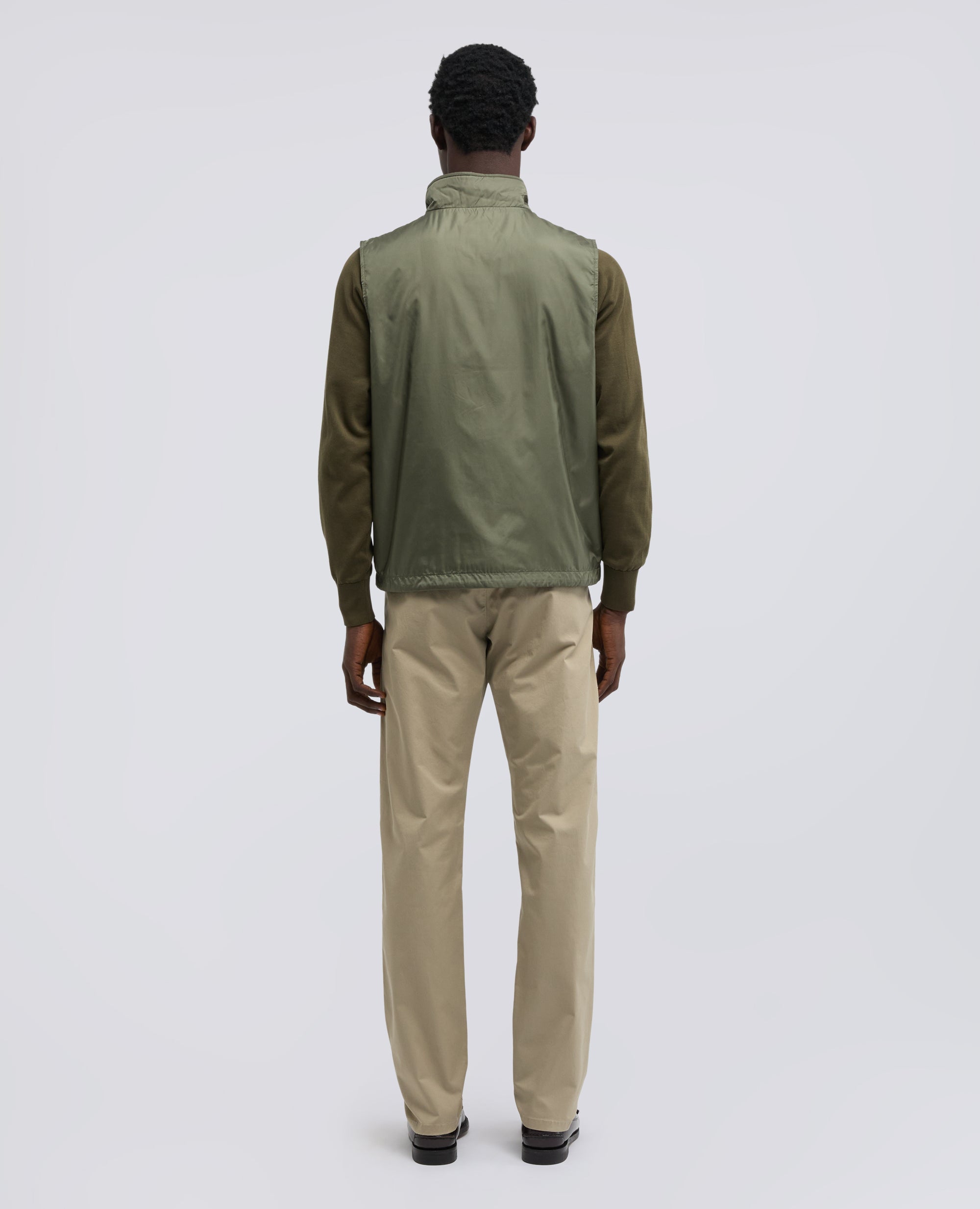 GILET VERNES IN NYLON - VERDE - ASPESI