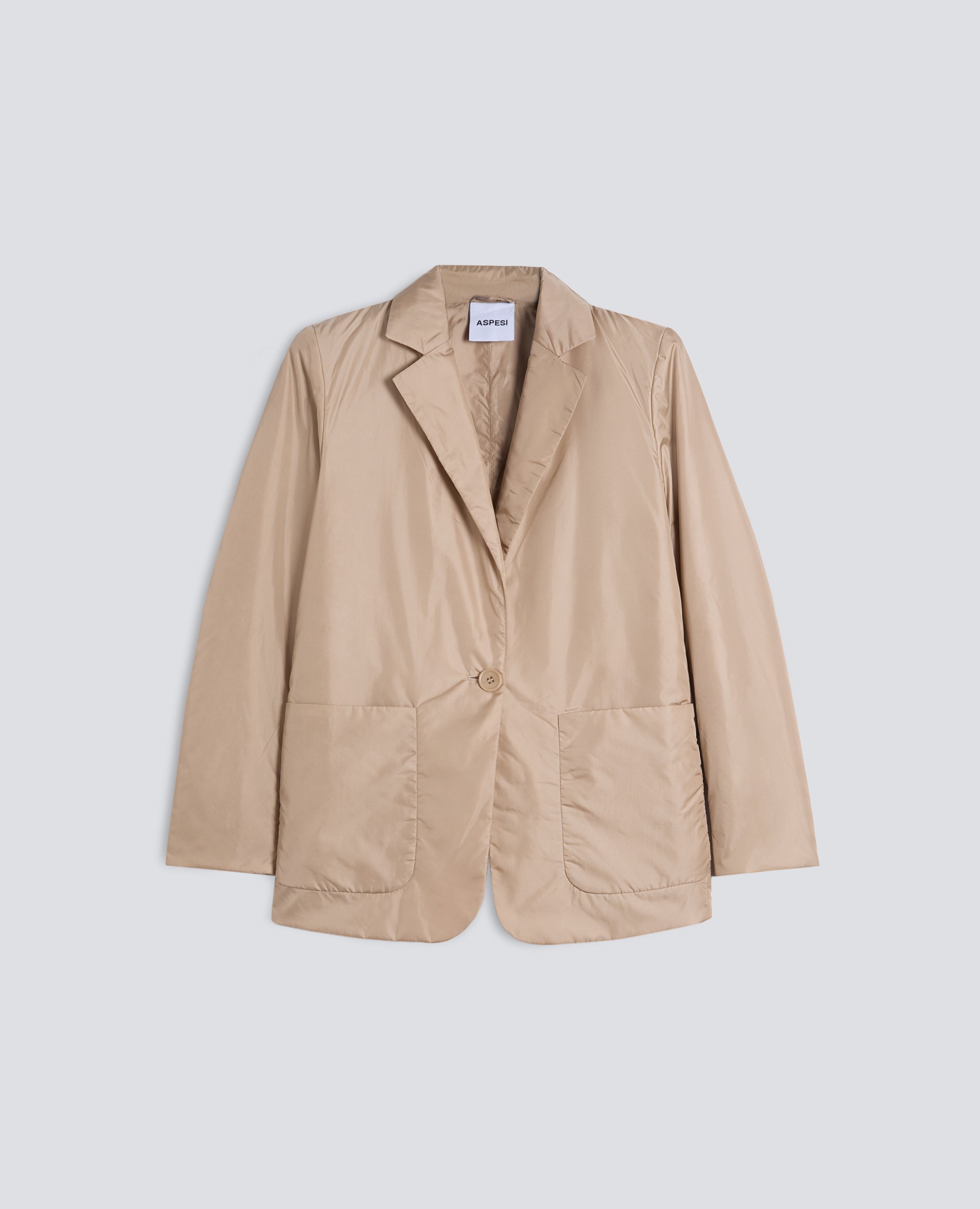 CHAQUETA DE NYLON ACOLCHADA - BEIGE - ASPESI