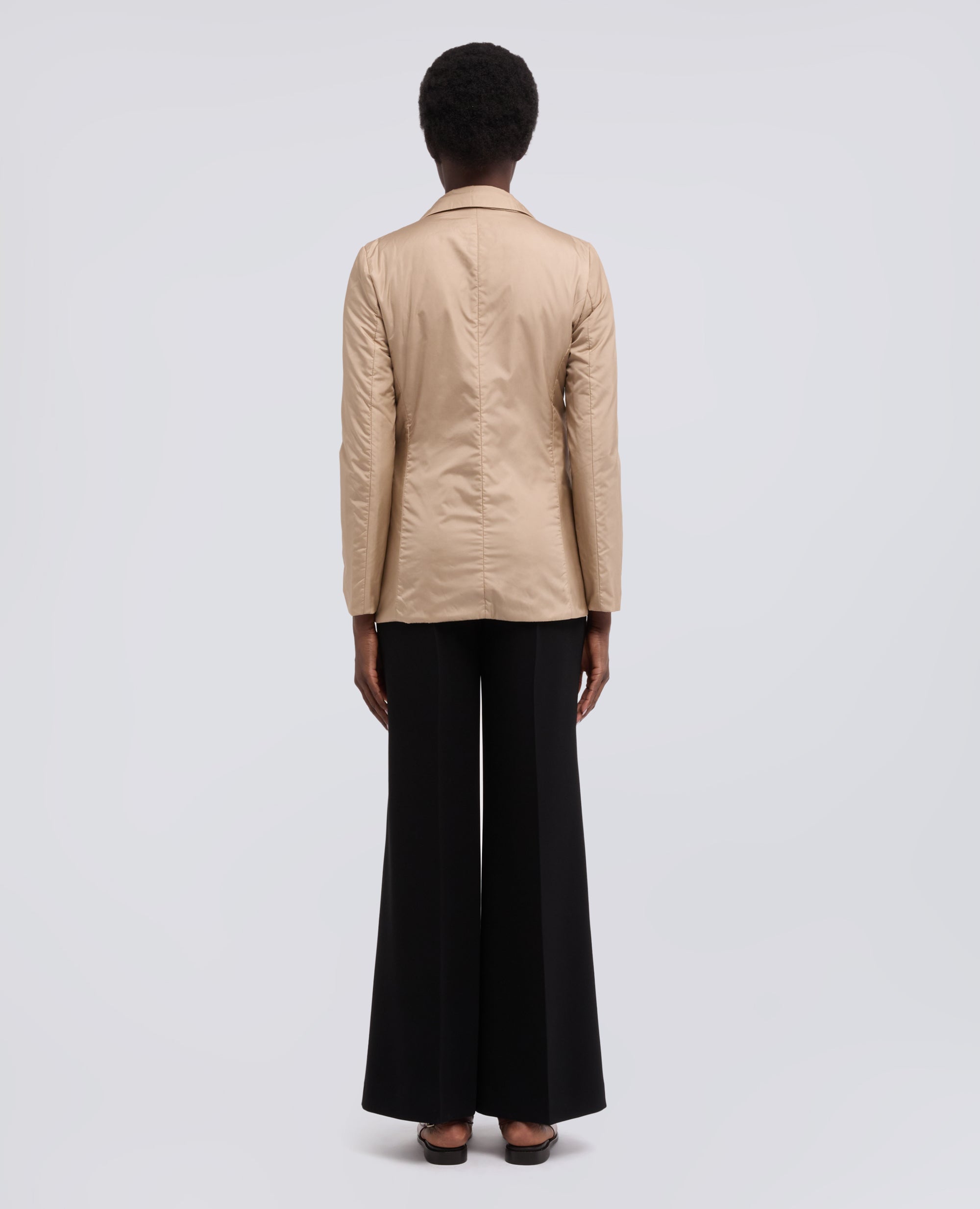 CHAQUETA DE NYLON ACOLCHADA - BEIGE - ASPESI